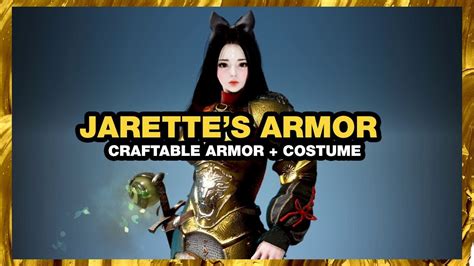 BLACK DESERT ONLINE Jarette's Armor CRAFTABLE .